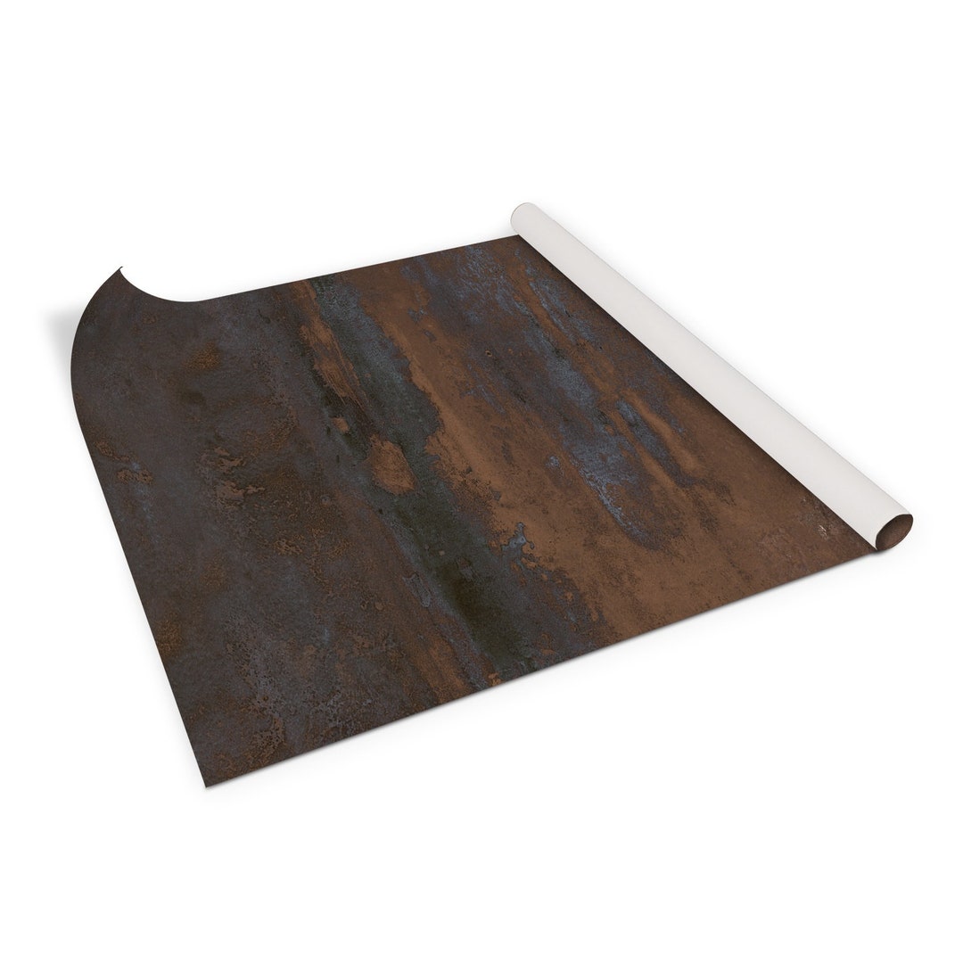 Rust Metal Style Loft Veneer Sheets, Furniture Sticker, Size 39.8x19.7 ...