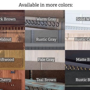 a bunch of different types of wood in different colors
