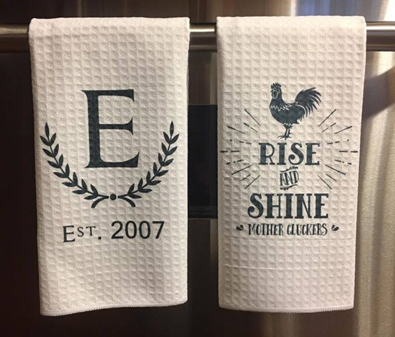 Farm House Hand Towels Tea Towels Rustic Towels Home Decor Etsy