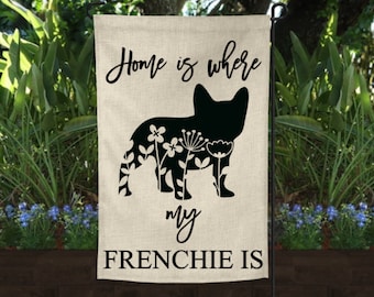 Awowee 12x18 Garden Flag Frenchie French Bulldog Original Watercolor of Dog Rainbow Funny Outdoor Home Decor Double Sided Yard Flags Banner for Patio Lawn Awowee 12x18 Garden Flag Frenchie French Bulldog Original Watercolor of Dog Rainbow Funny Outdoor Home Decor Double Sided Yard Flags Banner for Patio Lawn
