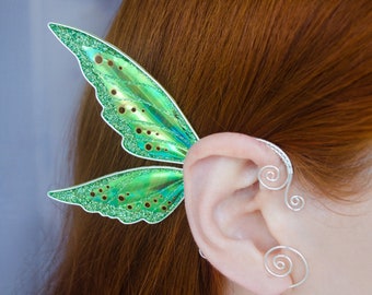 Fairy wing ear cuff no piercing* Fairy wing ear wrap