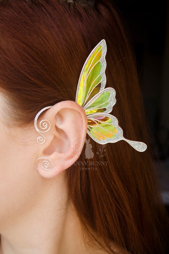 Fairy Wing Ear Cuff No Piercing Butterfly Earring Jewelry Etsy