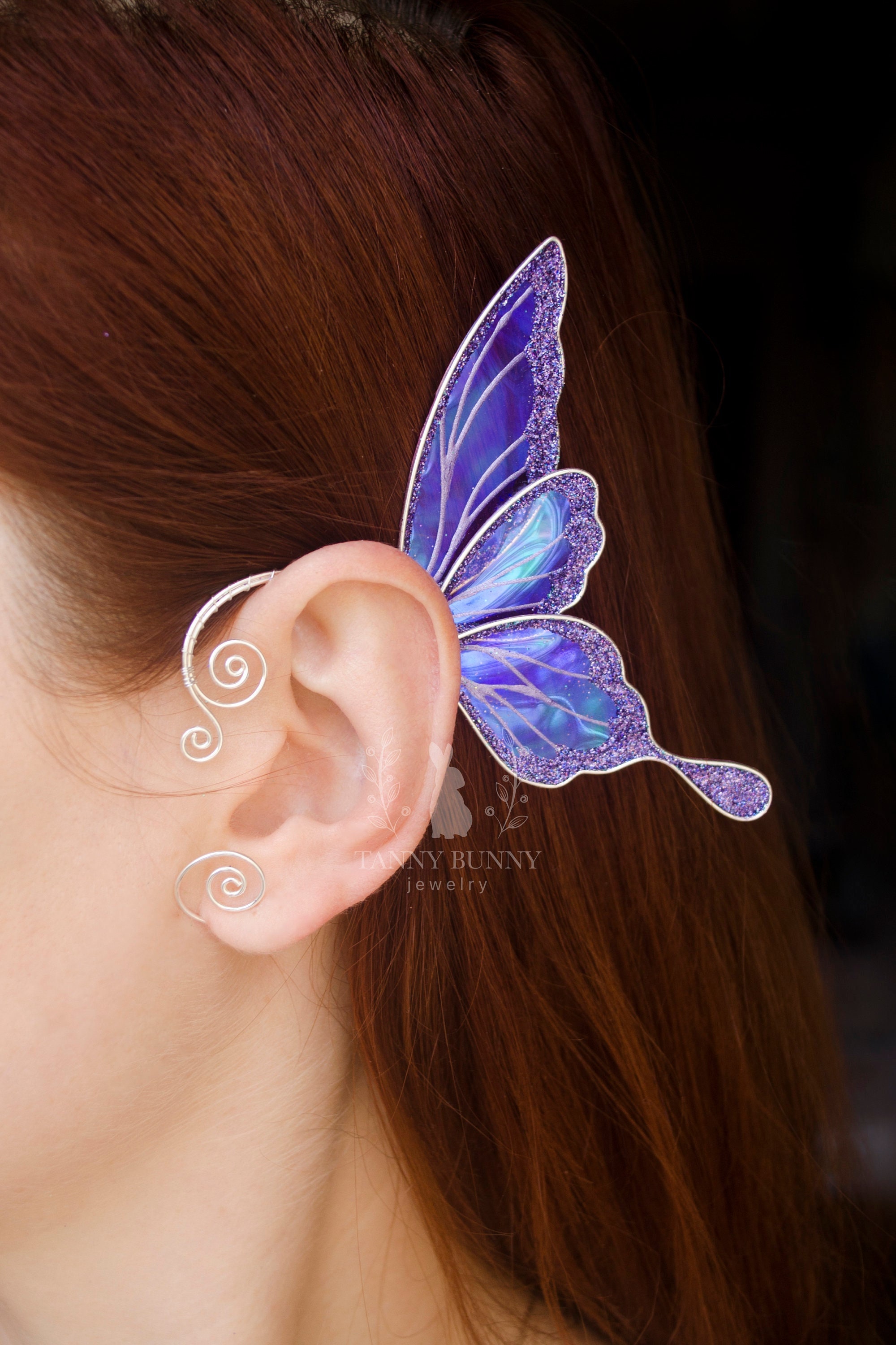 Wing ear cuff Etsy