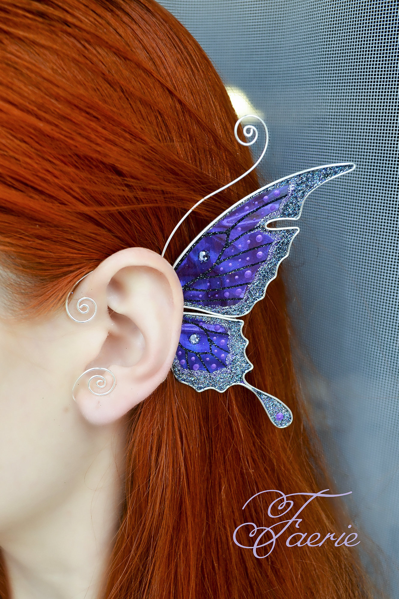 Fairy Wing Ear Cuff No Piercing Fairy Wing Ear Wrap Butterfly