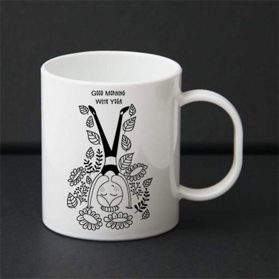 Morning cup of yoga
