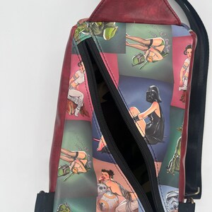 Pin up wars anti-theft backpack image 4