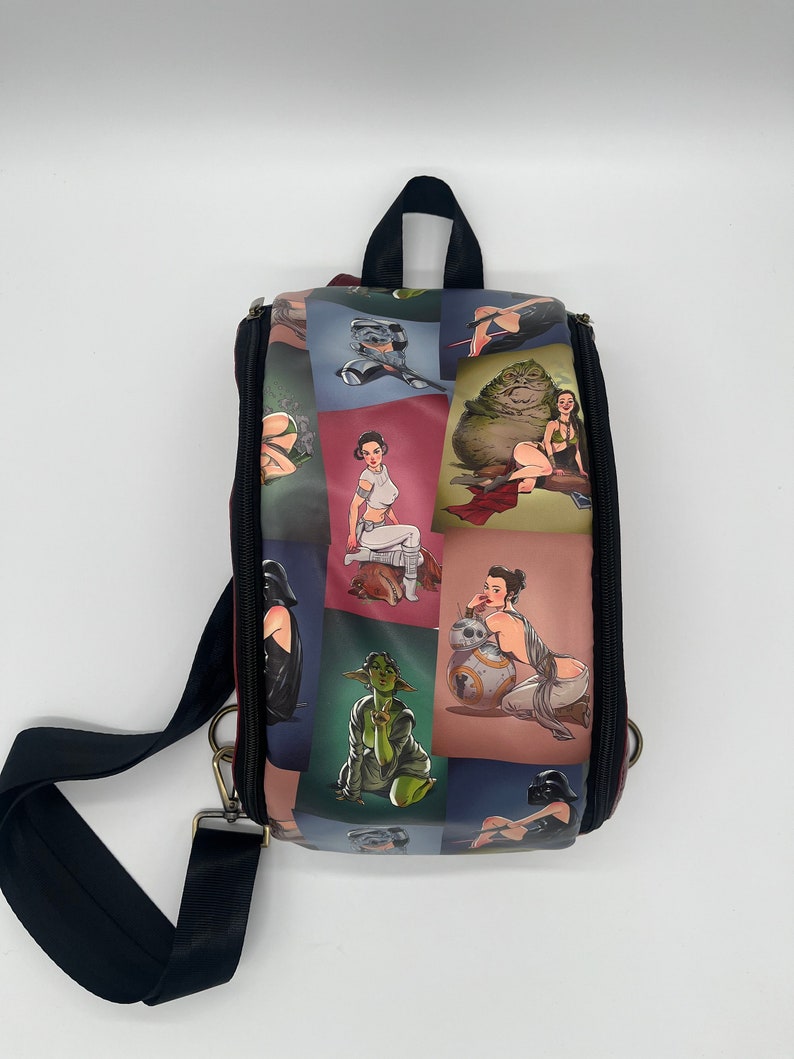 Pin up wars anti-theft backpack image 1