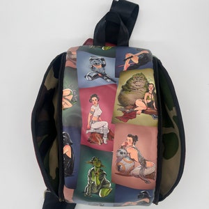 Pin up wars anti-theft backpack image 5