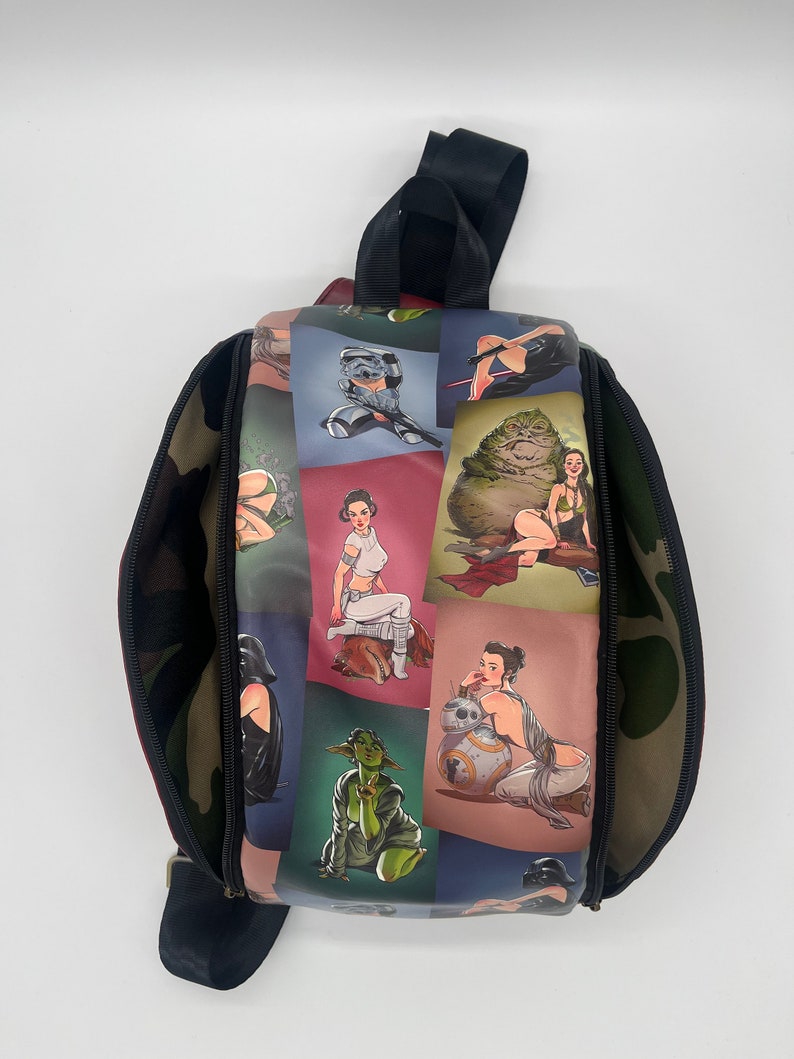 Pin up wars anti-theft backpack image 5