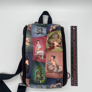 Pin up wars anti-theft backpack image 2