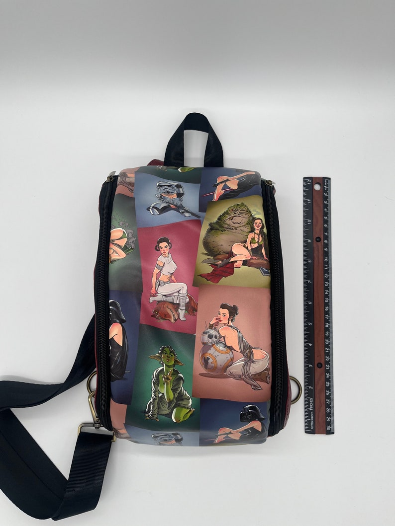 Pin up wars anti-theft backpack image 2