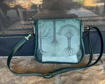 Bolso bandolera Árboles de Gondor