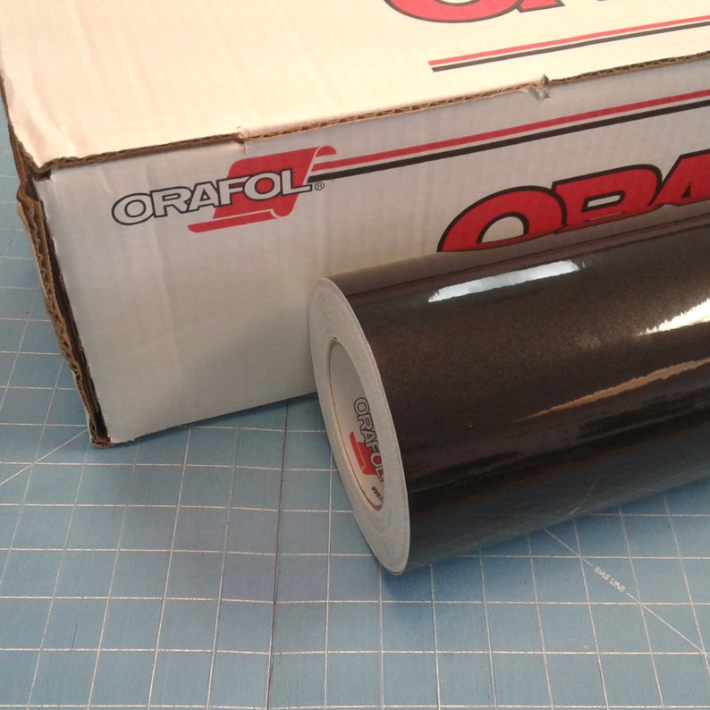 Black Metallic Oracal 951 24 X 5' Roll Sign Vinyl Etsy