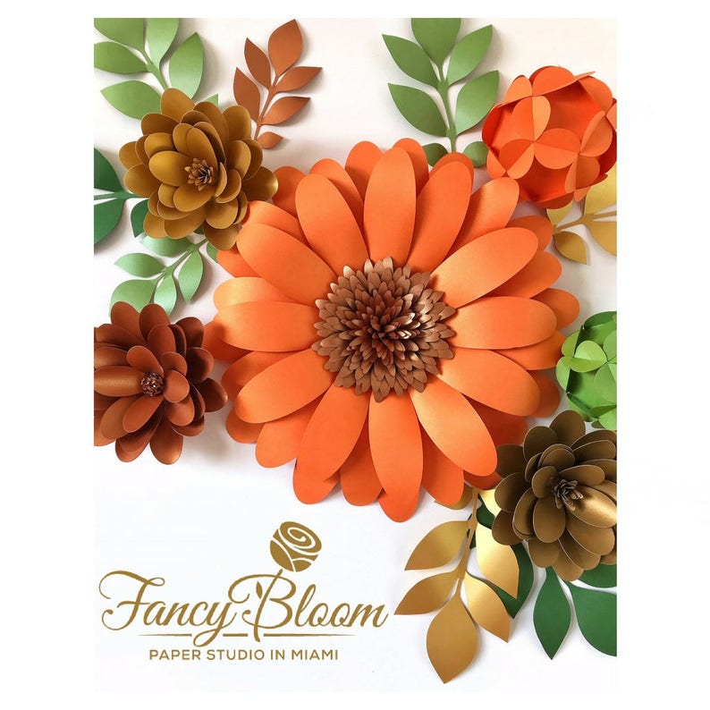 Paper Flower Backdrop / Giant Paper Flowers / Large Paper Flowers