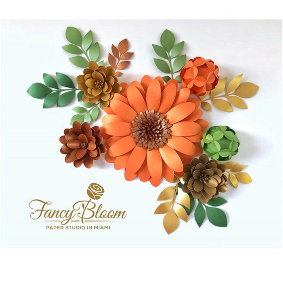 Download Paper Flower Backdrop Giant Paper Flowers Large Paper Etsy