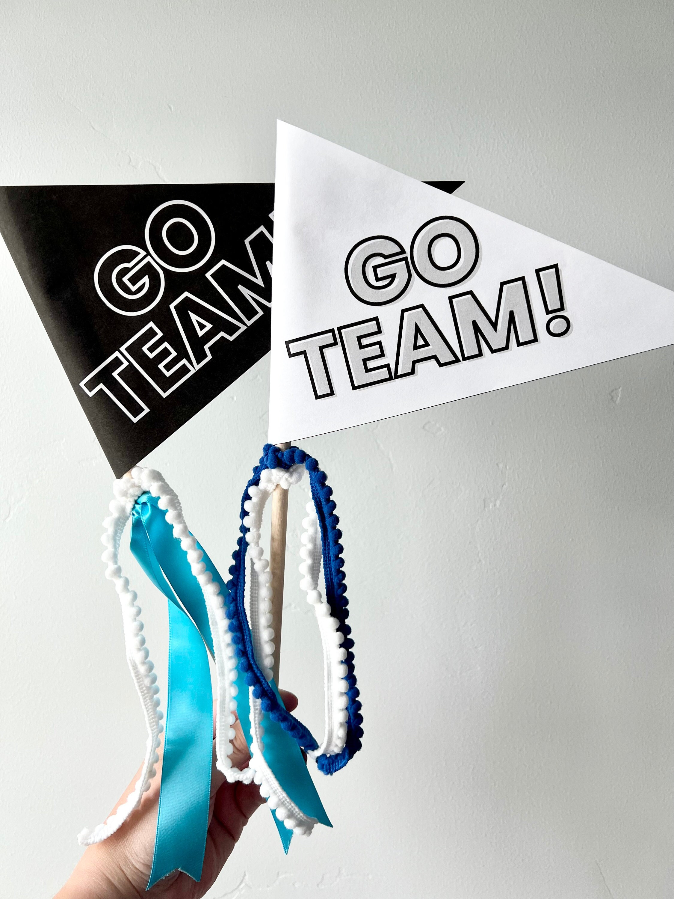 Go Team Pennant Flag DIY Pennant Sports Banner Printable Etsy Go Team Pennant Flag DIY Pennant Sports Banner Printable Etsy