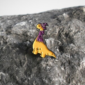Dinosaurier Brosche Pin , verschiedene Designs, Anstecker, Metall, emailliert, Dino Bild 3