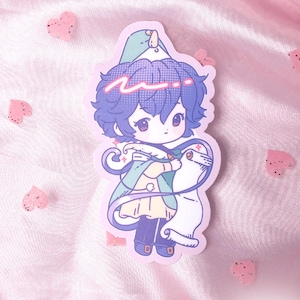 Witch Hat Apprentices Anime Stickers | Cute Colorful Anime Fan Art on Gloss Vinyl Witch Agott