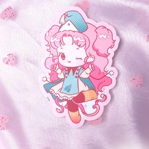 Witch Hat Apprentices Anime Stickers | Cute Colorful Anime Fan Art on Gloss Vinyl Witch Tetia