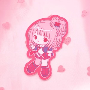 Magical Girls Stickers | Anime Cute Colorful Art on Gloss/Matte Vinyl Egg