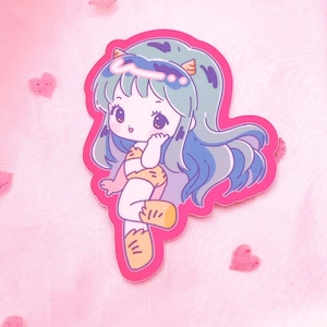 Magical Girls Stickers | Anime Cute Colorful Art on Gloss/Matte Vinyl Alien GF