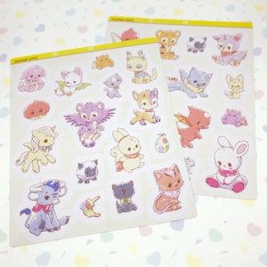 Sticker Sheet | y2k Virtual Web Pets