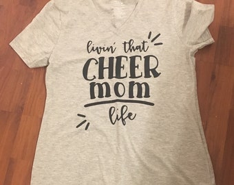 Cheer mom shirt | Etsy