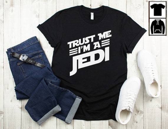 Trust Me I/'m A Jedi Inspired by Star Wars Printed Kid/'s T-Shirt
