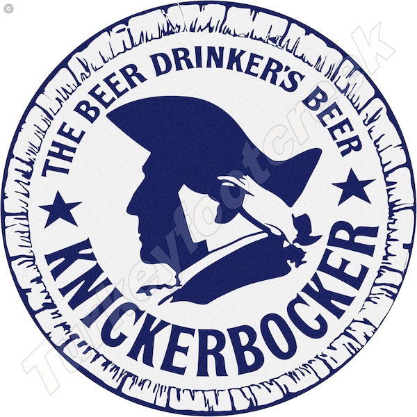 Knickerbocker Beer 11.75" Round Sign