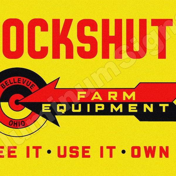 Farm Equipment Sign - Etsy