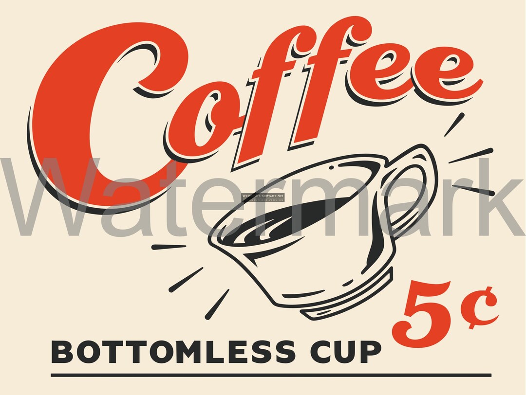 Coffee Bottomless Cup 9