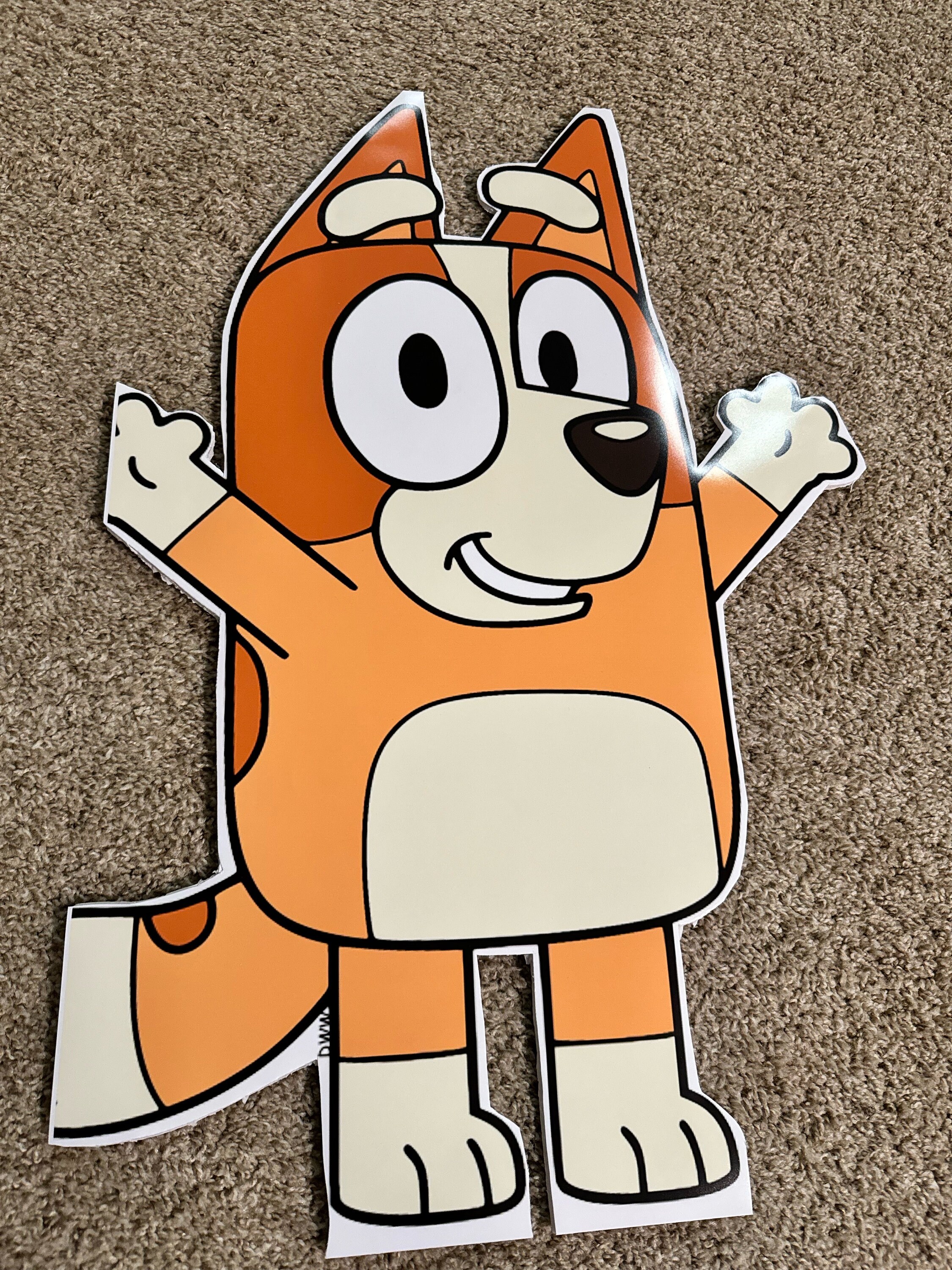 Bluey Party Foam Props (Set of 2)