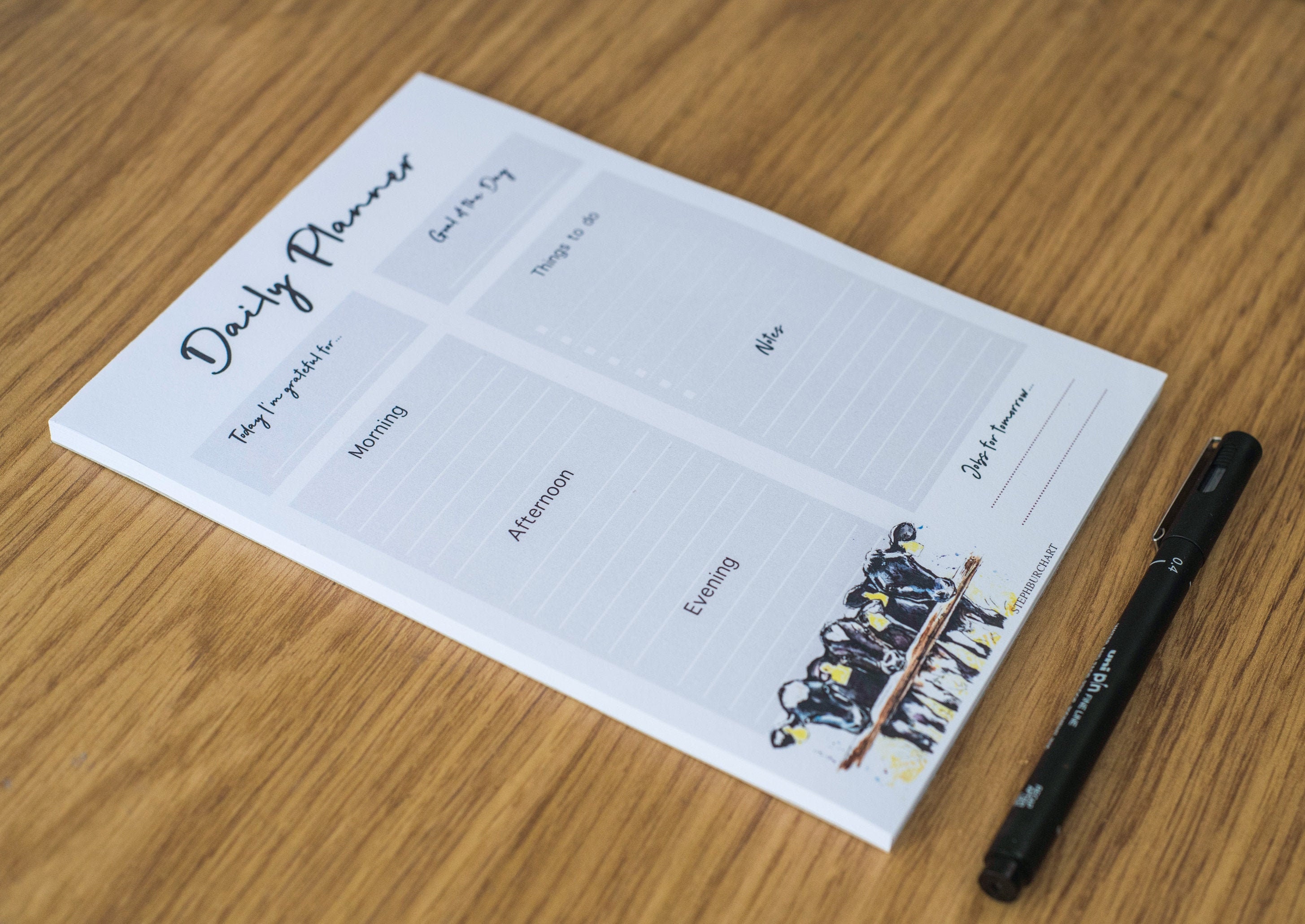 Dairy Calves Daily Planner A5 Cow Organiser Etsy UK