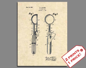 Official Hair Stylist Scissors US Patent Art Print Cosmetology Shears 447