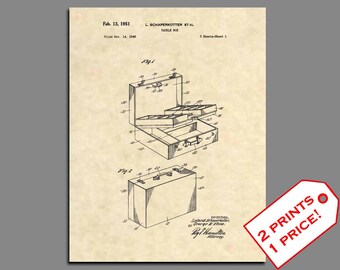 Fishing Wall Art - Fishing Tackle Box Patent - Fishing Poster - Patent Prints - Fly Fishing - Fishing Lure - Fishing Art - Vintage - 490