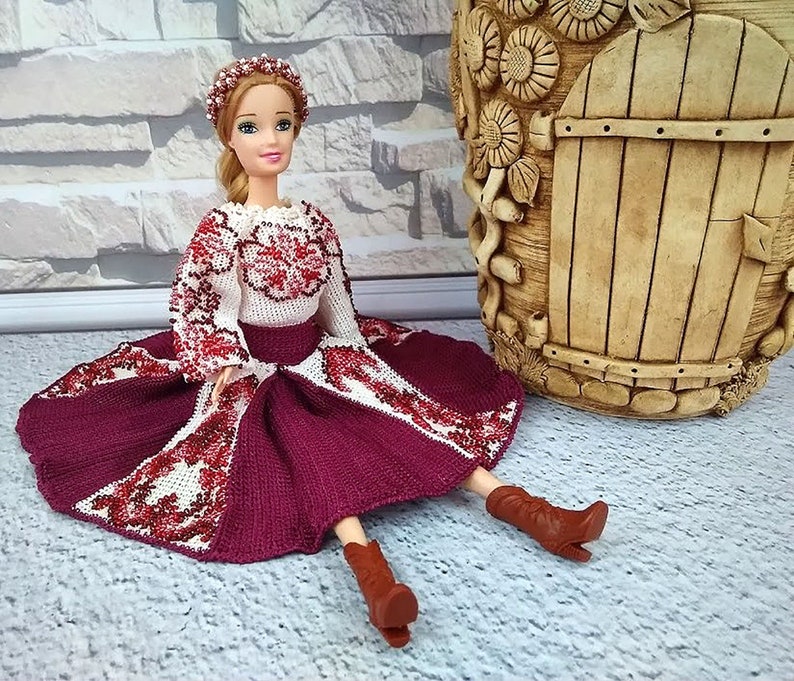crochet barbie clothes