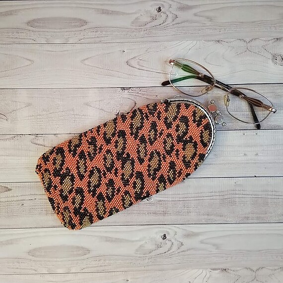 leopard eyeglass case