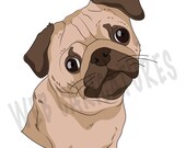 Dog portrait Custom painting from photo