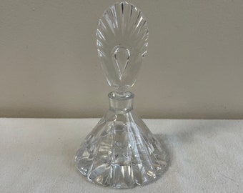 Vintage Mikasa Crystal Perfume Bottle and Stopper