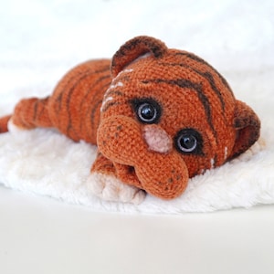 Crochet pattern Little Tiger