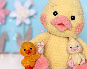Crochet pattern ducklings