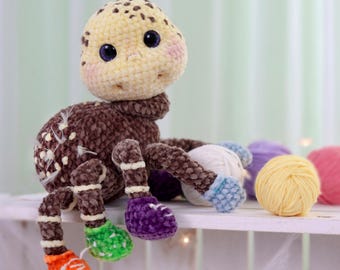 crochet pattern Cookie, the spider