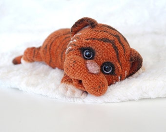 Crochet pattern Little Tiger