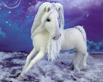 Crochet pattern "The white Horse"