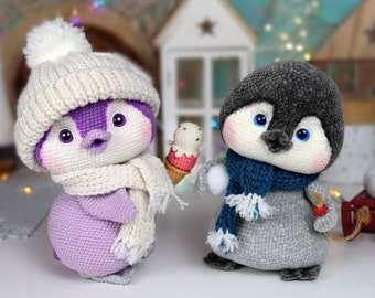 Crochet pattern Penguins