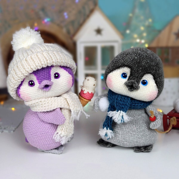 Crochet pattern Penguins