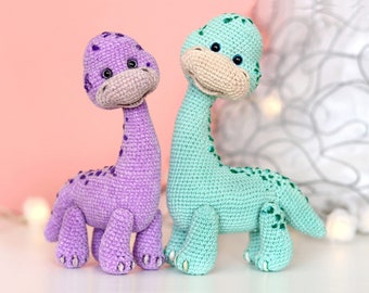 Crochet pattern Little dinosaurs
