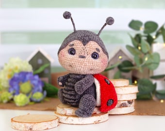 Crochet pattern Alya Ladybug