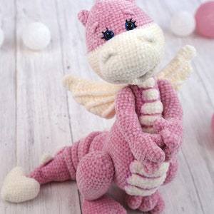 Crochet pattern: Little Dragon imagem 2