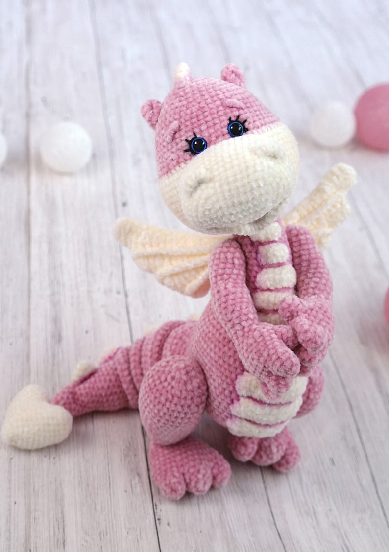 Crochet pattern: Little Dragon imagem 2